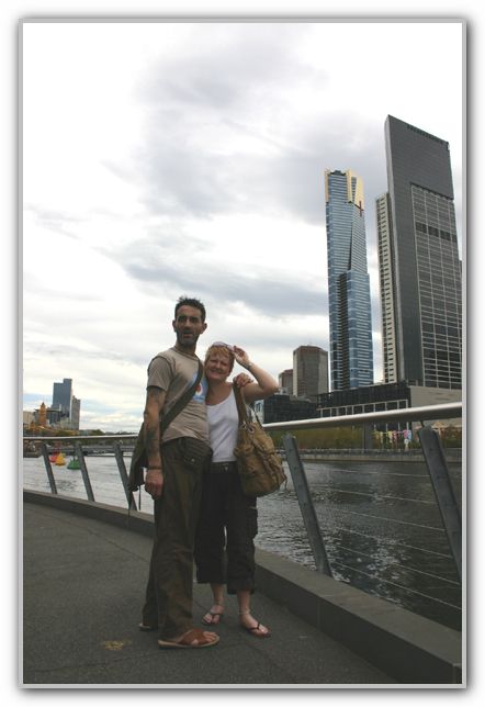 Stuart & Karen Opposite Crown Casino Melbourne Feb 2007